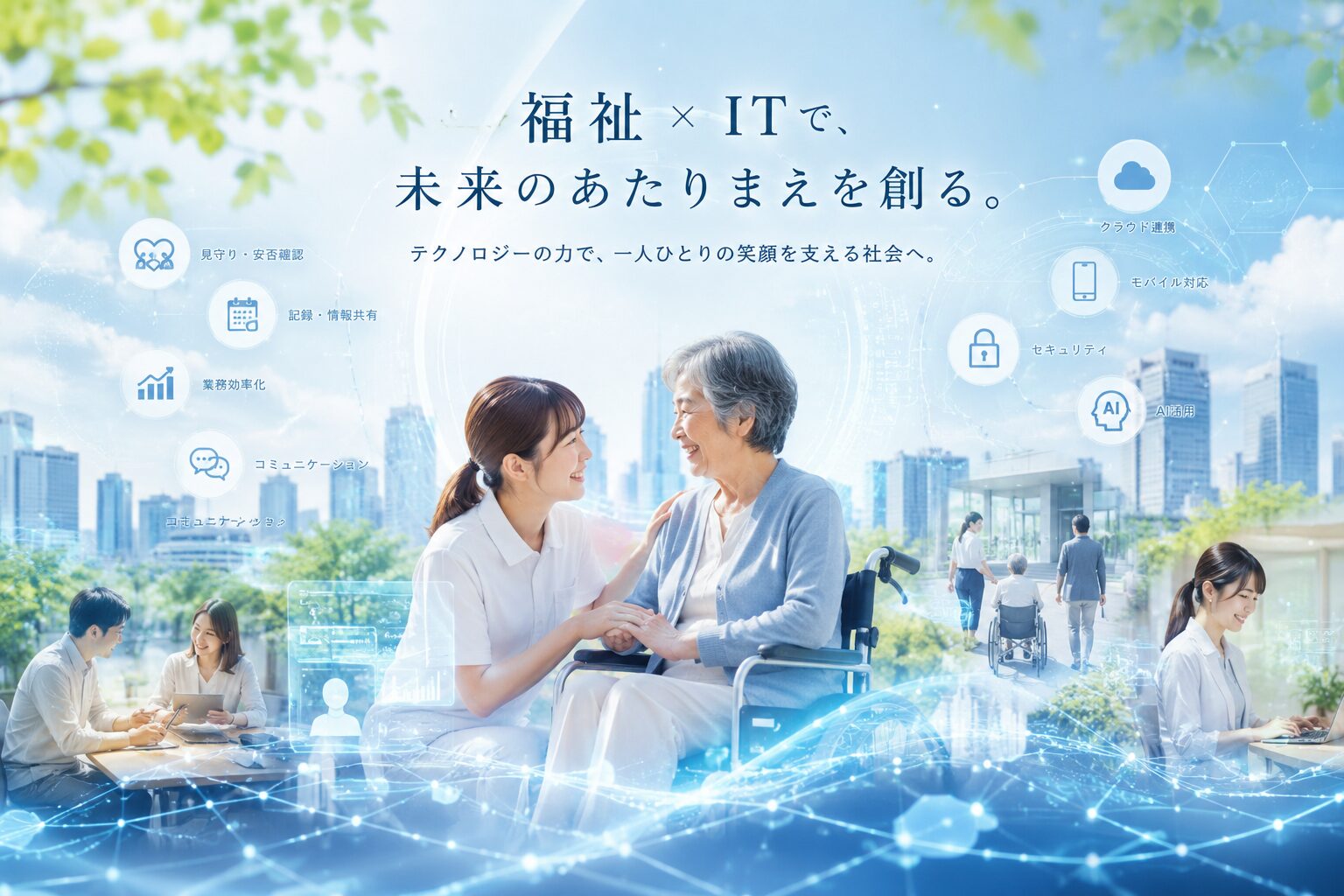 AidNetworkの介護・福祉事業とシステム開発